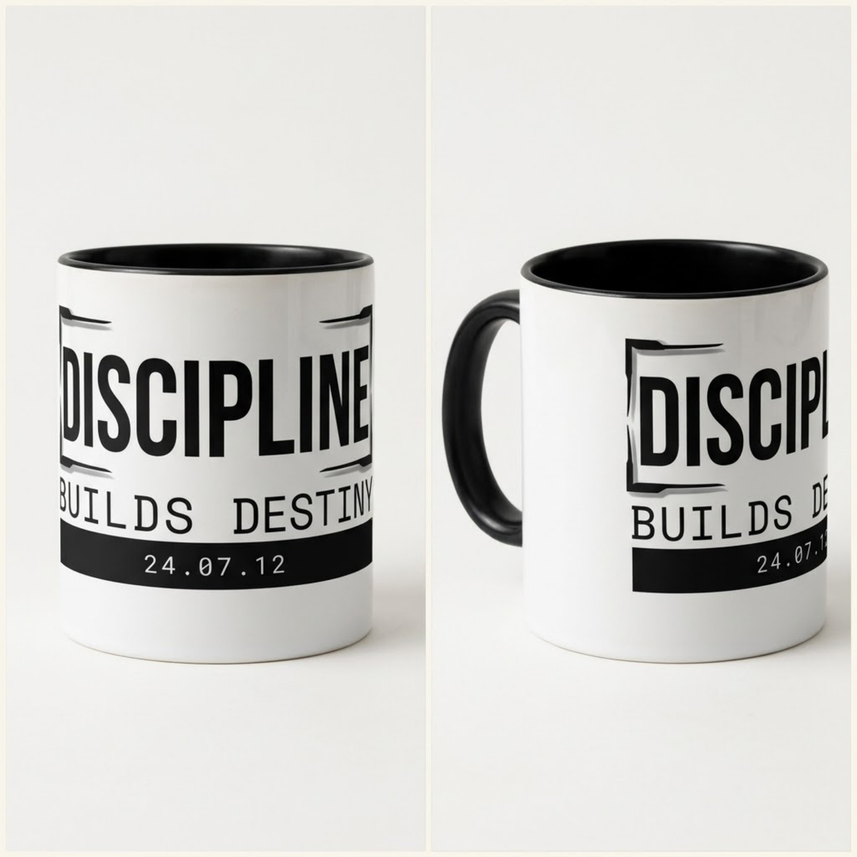 DISCIPLINE // Builds Destiny Accent Mug