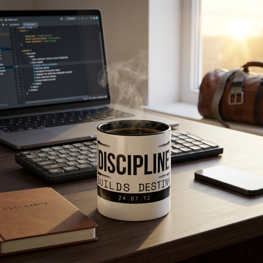 DISCIPLINE // Builds Destiny Accent Mug