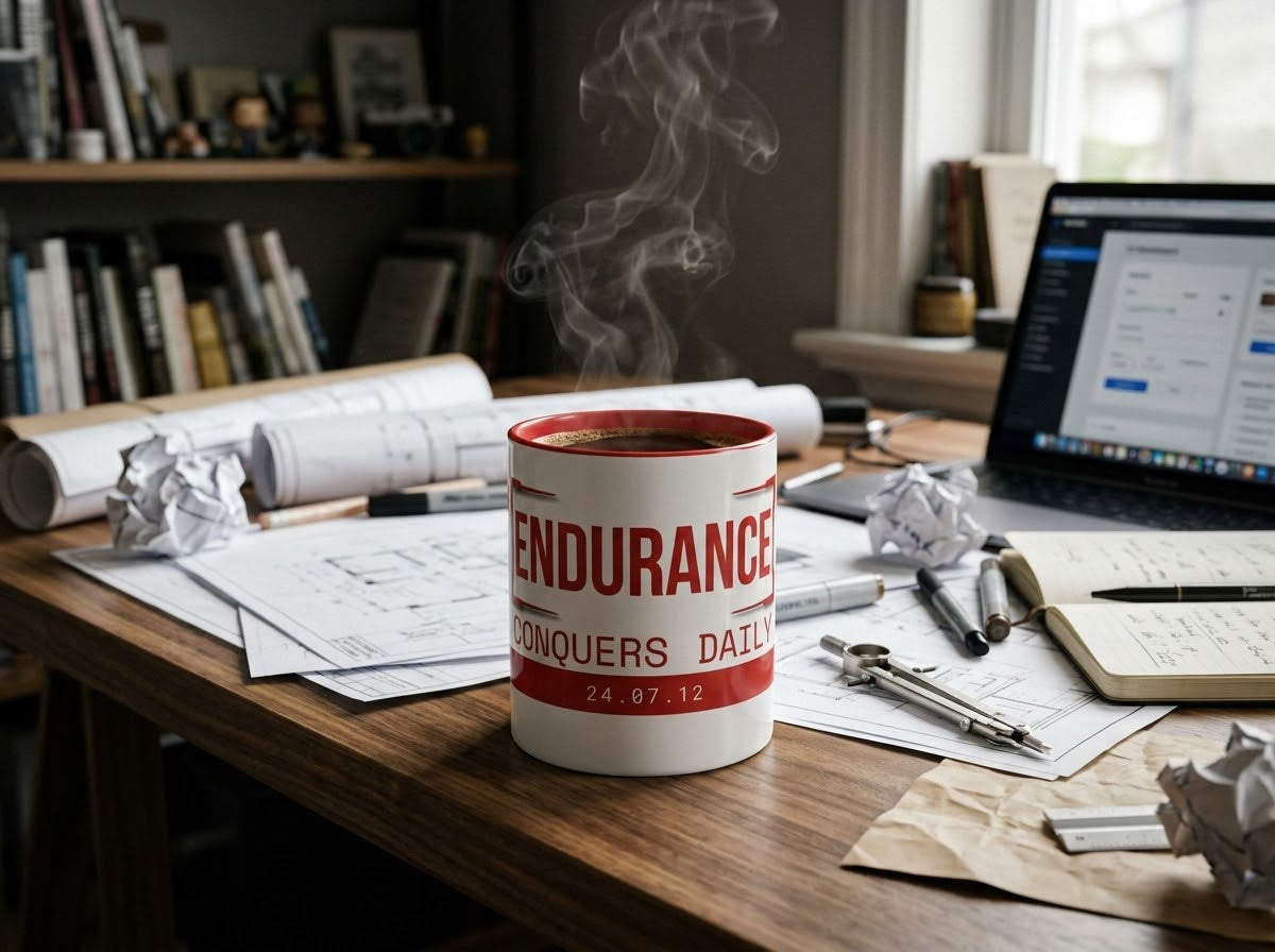 ENDURANCE // Conquers Daily Mug