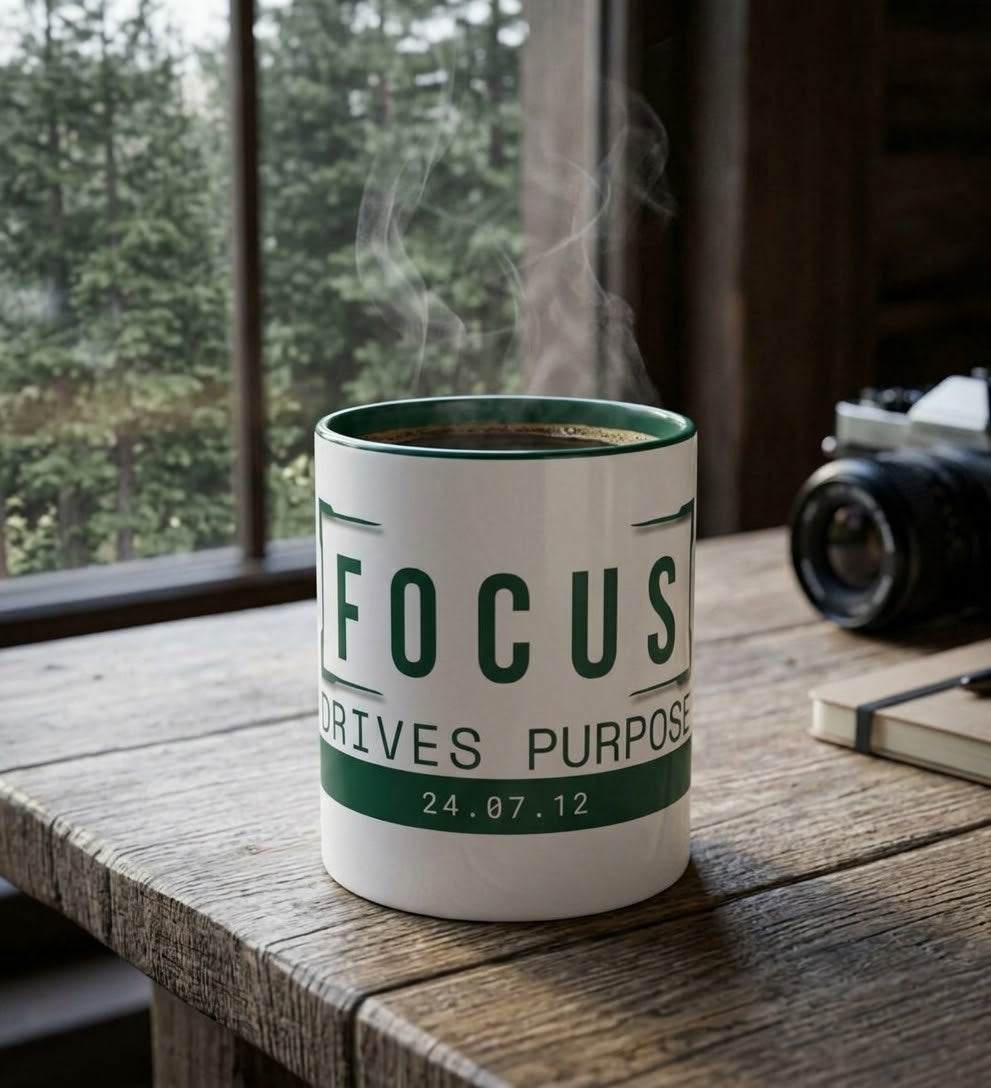 FOCUS // Drives Purpose Mug